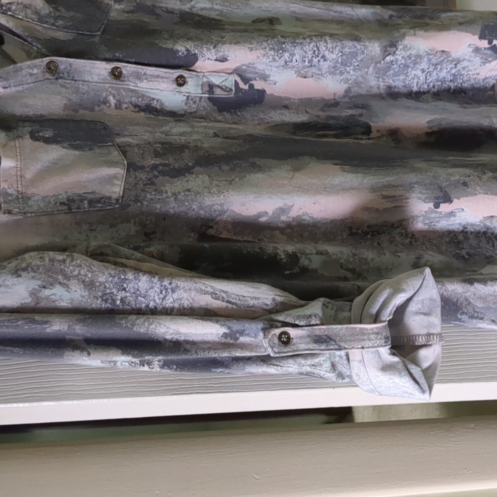 Relativity Multicolor Abstract Blouse - image 3